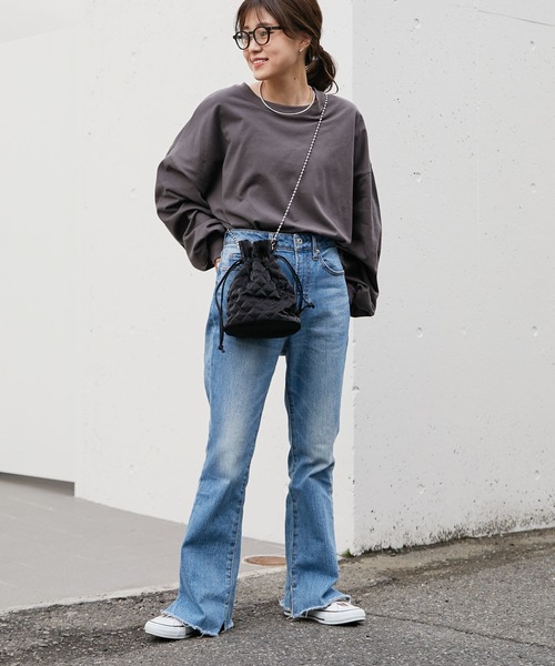 【ZOZOTOWN限定】リサイクルコットンボリュームスリーブロンTee