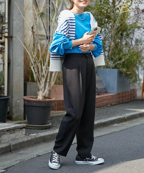 【ZOZOTOWN限定】リサイクルコットンボリュームスリーブロンTee
