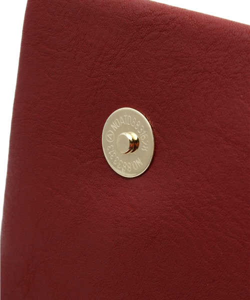 ROSE BUD（ローズバッド）の「(SMORK)J081 PU SHOULDER BAG （ショルダーバッグ・レディース・ブラック/ワイン・ONE SIZE）」の10枚目の写真