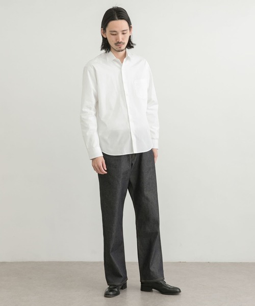 THOMAS MASON（トーマス メイソン）の「トーマスメイソンレギュラーフィットシャツ（シャツ/ブラウス・メンズ・ホワイト/ロイヤルブルー/ネイビー・LARGE/SMALL/MEDIUM）」の6枚目の写真