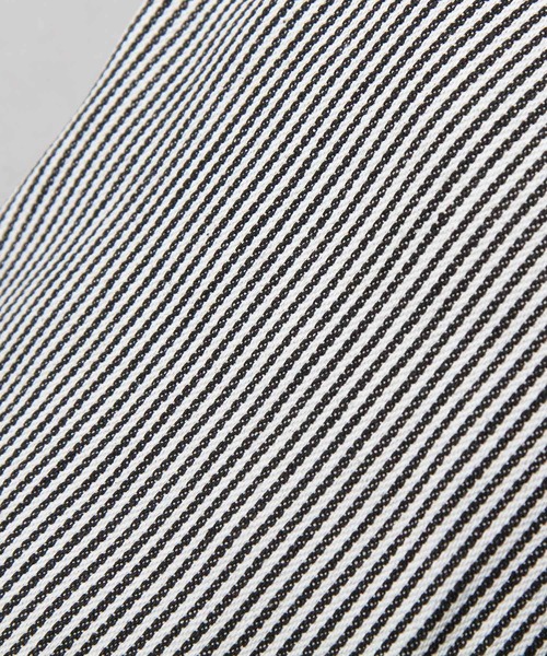 Ruben(ルーベン)の「デニム ヒッコリーストライプ ハンチング帽(ハンチング/ベレー帽・メンズ・ブラック/ネイビー/ストライプ・FREE)」の20枚目の写真