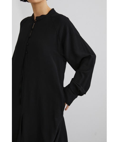 STYLEMIXER（スタイルミキサー）の「サテンフレアワンピース（ワンピース・レディース・ブラック/ライトイエロー/サックスブルー・SMALL/MEDIUM）」の21枚目の写真