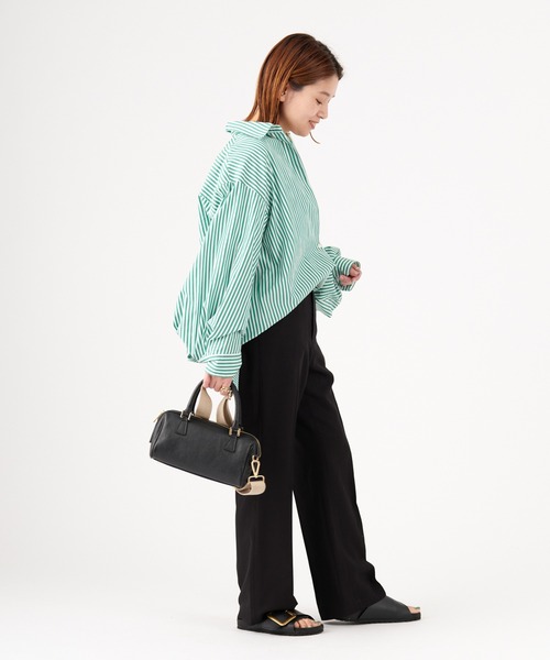 セール】リネンブレンドスラックスパンツ（スラックス）｜JOURNAL