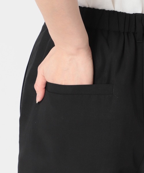 JOURNAL STANDARD（ジャーナルスタンダード）の「リネンブレンドスラックスパンツ（スラックス・レディース・ブラック/ベージュ・36/38）」の18枚目の写真