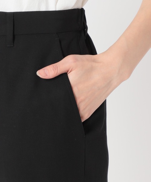 JOURNAL STANDARD（ジャーナルスタンダード）の「リネンブレンドスラックスパンツ（スラックス・レディース・ブラック/ベージュ・36/38）」の20枚目の写真