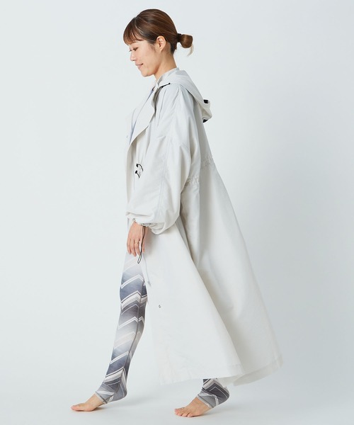 Julier Yoga and Relax（ジュリエヨガアンドリラックス）の「Julier ライトコート（その他アウター・レディース・ホワイト/ネイビー/ブルー・FREE）」の8枚目の写真