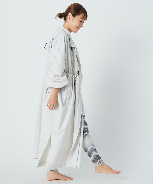 Julier Yoga and Relax（ジュリエヨガアンドリラックス）の「Julier ライトコート（その他アウター・レディース・ホワイト/ネイビー/ブルー・FREE）」の9枚目の写真