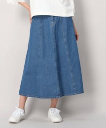 Arnold Palmer | ライトオンスデニム パネルロングスカート(デニムスカート)