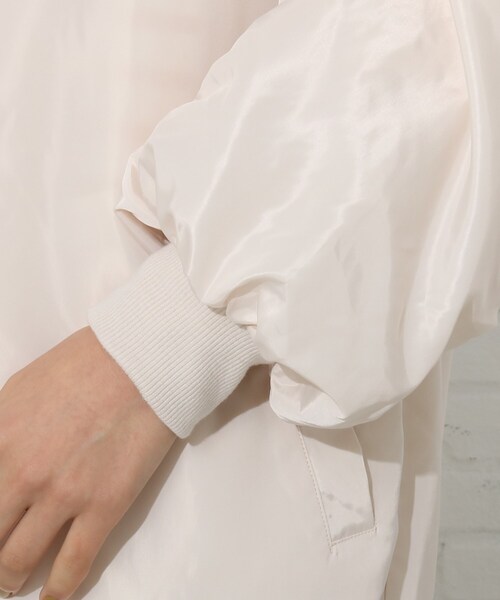 Cutie Blonde（キューティーブロンド）の「◆【S-L】ロングMA-1（ブルゾン・レディース・ナチュラル/ブラック/カーキ・03/01/02）」の14枚目の写真