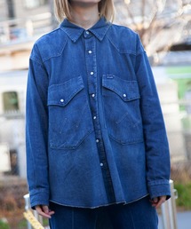 F/CE.  | F/CE. × Wrangler 127MW DENIM SHIRTS by F/CE. / エフシーイー × ラングラー 127MW デニムシャツ by エフシーイー(シャツ/ブラウス)
