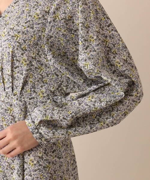 OPAQUE.CLIP（オペークドットクリップ）の「◆小花柄ドルマンワンピース（ワンピース・レディース・パープル系1/ホワイト系3/オレンジ系その他2・36/38）」の8枚目の写真