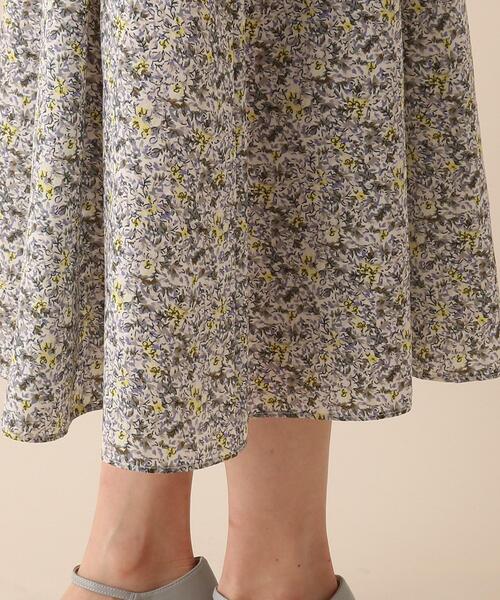 OPAQUE.CLIP（オペークドットクリップ）の「◆小花柄ドルマンワンピース（ワンピース・レディース・パープル系1/ホワイト系3/オレンジ系その他2・36/38）」の9枚目の写真