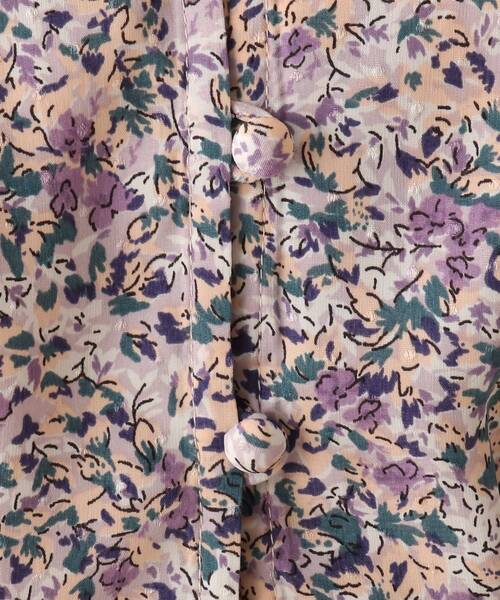 OPAQUE.CLIP（オペークドットクリップ）の「◆小花柄ドルマンワンピース（ワンピース・レディース・パープル系1/ホワイト系3/オレンジ系その他2・36/38）」の10枚目の写真