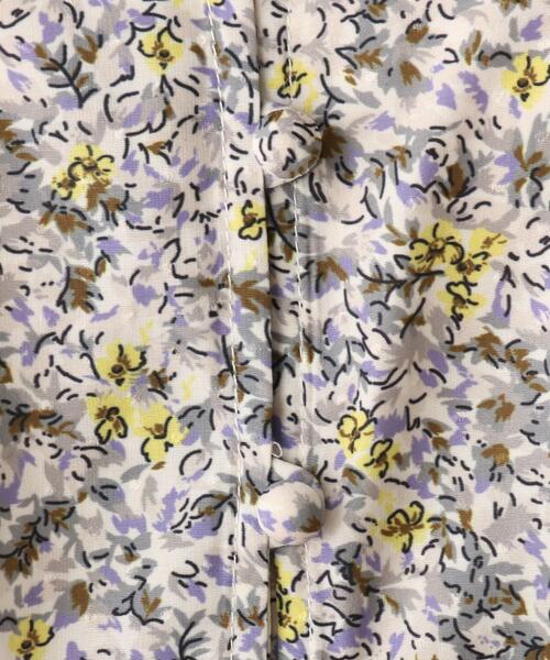 OPAQUE.CLIP（オペークドットクリップ）の「◆小花柄ドルマンワンピース（ワンピース・レディース・パープル系1/ホワイト系3/オレンジ系その他2・36/38）」の14枚目の写真