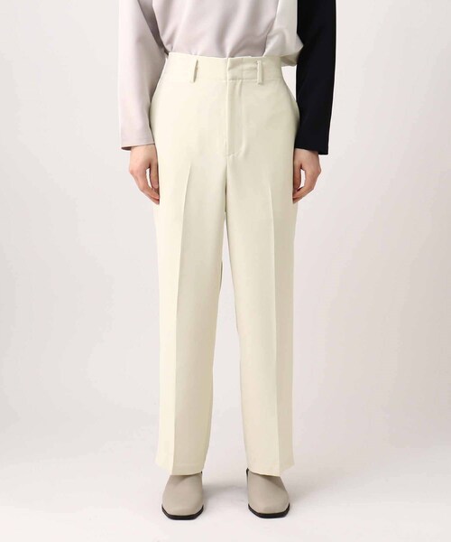 tk.TAKEO KIKUCHI（ティーケータケオキクチ）の「◆セミワイドストレートカラーパンツ（ユニセックスアイテム）（その他パンツ・メンズ・オフホワイト/チャコールグレー/ブラック/ワインレッド/ブルー・02/03/66）」の7枚目の写真