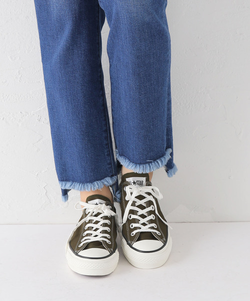 CONVERSE(コンバース)の「【CONVERSE/コンバース】CANVAS ALL STAR J OX:スニーカー(スニーカー・レディース・カーキ・23.5cm/23cm/24cm/25cm/22.5cm/24.5cm)」の18枚目の写真