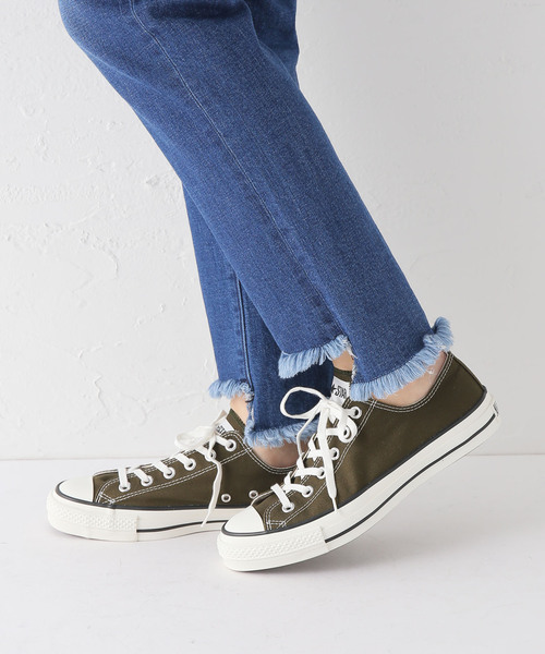 CONVERSE(コンバース)の「【CONVERSE/コンバース】CANVAS ALL STAR J OX:スニーカー(スニーカー・レディース・カーキ・23.5cm/23cm/24cm/25cm/22.5cm/24.5cm)」の19枚目の写真