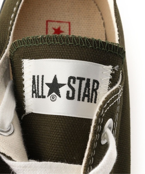 CONVERSE(コンバース)の「【CONVERSE/コンバース】CANVAS ALL STAR J OX:スニーカー(スニーカー・レディース・カーキ・23.5cm/23cm/24cm/25cm/22.5cm/24.5cm)」の7枚目の写真