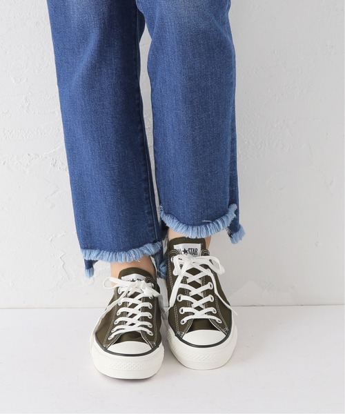 CONVERSE(コンバース)の「【CONVERSE/コンバース】CANVAS ALL STAR J OX:スニーカー(スニーカー・レディース・カーキ・23.5cm/23cm/24cm/25cm/22.5cm/24.5cm)」の8枚目の写真