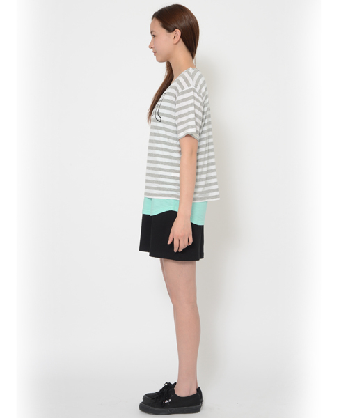 X-girl（エックスガール）の「【Zipper夏号掲載】3 PIECE SET DRESS（ワンピース・レディース・アッシュ/イエロー/ネイビー・1/2）」の9枚目の写真