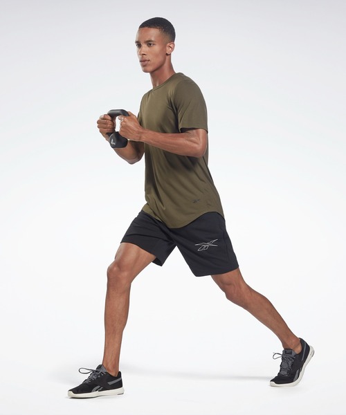 Reebok(リーボック)の「アクティブチル+ドリームブレンド Tシャツ / Activchill+ドリームブレンド T-Shirt(Tシャツ/カットソー・メンズ・アーミー/ベージュ系その他/ブラック/サックスブルー/ライトグレー・MEDIUM/LARGE/SMALL/X-LARGE/XX-LARGE/XXX-LARGE/X-SMALL)」の17枚目の写真