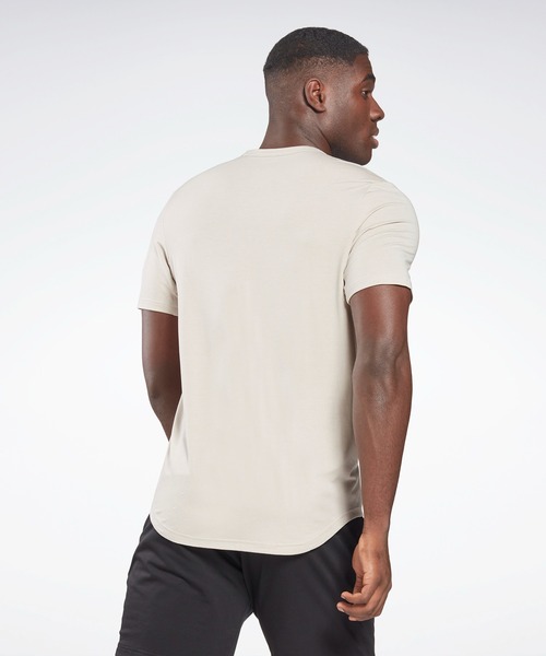 Reebok(リーボック)の「アクティブチル+ドリームブレンド Tシャツ / Activchill+ドリームブレンド T-Shirt(Tシャツ/カットソー・メンズ・アーミー/ベージュ系その他/ブラック/サックスブルー/ライトグレー・MEDIUM/LARGE/SMALL/X-LARGE/XX-LARGE/XXX-LARGE/X-SMALL)」の12枚目の写真