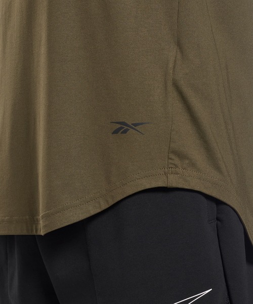 Reebok(リーボック)の「アクティブチル+ドリームブレンド Tシャツ / Activchill+ドリームブレンド T-Shirt(Tシャツ/カットソー・メンズ・アーミー/ベージュ系その他/ブラック/サックスブルー/ライトグレー・MEDIUM/LARGE/SMALL/X-LARGE/XX-LARGE/XXX-LARGE/X-SMALL)」の16枚目の写真