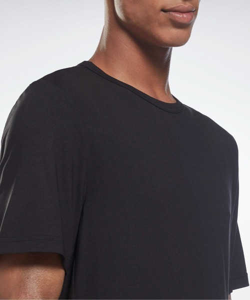 Reebok(リーボック)の「アクティブチル+ドリームブレンド Tシャツ / Activchill+ドリームブレンド T-Shirt(Tシャツ/カットソー・メンズ・アーミー/ベージュ系その他/ブラック/サックスブルー/ライトグレー・MEDIUM/LARGE/SMALL/X-LARGE/XX-LARGE/XXX-LARGE/X-SMALL)」の19枚目の写真