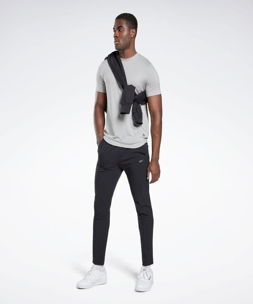 Reebok(リーボック)の「アクティブチル+ドリームブレンド Tシャツ / Activchill+ドリームブレンド T-Shirt(Tシャツ/カットソー・メンズ・アーミー/ベージュ系その他/ブラック/サックスブルー/ライトグレー・MEDIUM/LARGE/SMALL/X-LARGE/XX-LARGE/XXX-LARGE/X-SMALL)」の9枚目の写真