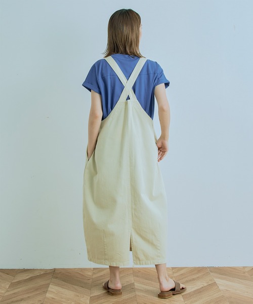 Kelen(ケレン)の「「KELEN/ ケレン」COCOON JUMPER SKIRT"LOOK"(スカート・レディース・チャコールグレー/カーキ/ライトベージュ・FREE)」の10枚目の写真