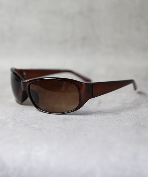 8(eight)(エイト)の「ビッグフレームサングラス(サングラス・メンズ・ブラウン/ブラック系その他・FREE)」の2枚目の写真