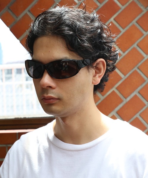 8(eight)(エイト)の「ビッグフレームサングラス(サングラス・メンズ・ブラウン/ブラック系その他・FREE)」の3枚目の写真