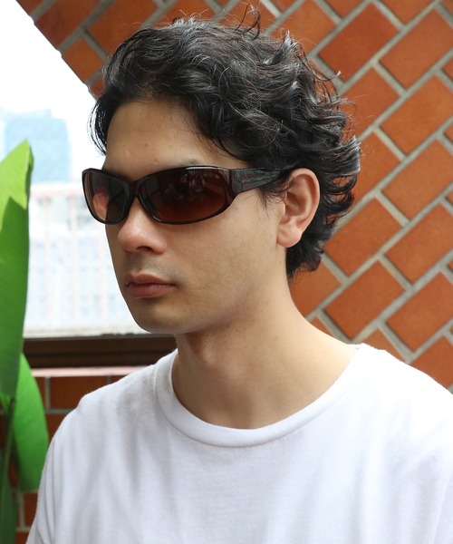 8(eight)(エイト)の「ビッグフレームサングラス(サングラス・メンズ・ブラウン/ブラック系その他・FREE)」の5枚目の写真