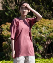 Blue Standard  | 【BLUE STANDARD/ブルースタンダード】汗染みの目立ちにくいゼロステイン　汗シミ防止加工　撥水性　UVカット　胸ポケット付きクルーネックTシャツ(Tシャツ/カットソー)