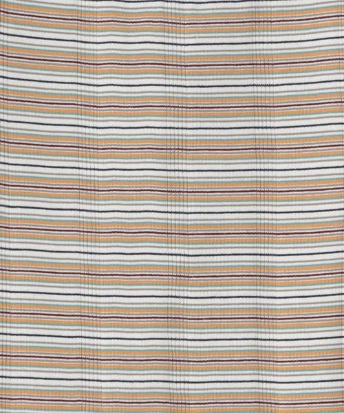 niko and...（ニコアンド）の「[MODE NORM CORE]マルチボーダー2WAYプルオーバー（Tシャツ/カットソー・レディース・ネイビー/オフホワイト/ライトグリーン・MEDIUM/LARGE）」の7枚目の写真