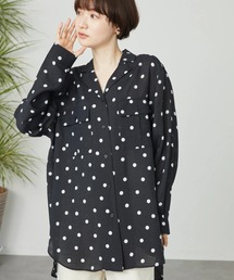 AMERICAN HOLIC | 開襟Wポケットシアーシャツ(シャツ/ブラウス)