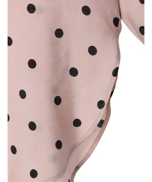 AMERICAN HOLIC(アメリカンホリック)の「開襟Wポケットシアーシャツ(シャツ/ブラウス・レディース・ブラック/ピンク・L/M)」の16枚目の写真