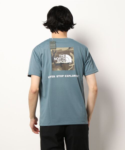 THE NORTH FACE（ザノースフェイス）の「THE NORTH FACE / ザ ノース フェイス S/S Square Camouflage Tee（Tシャツ/カットソー・メンズ・ホワイト/ブラック/ベージュ/ネイビー/グレー/オリーブ/ブルー・SMALL/MEDIUM/LARGE/X-LARGE）」の8枚目の写真
