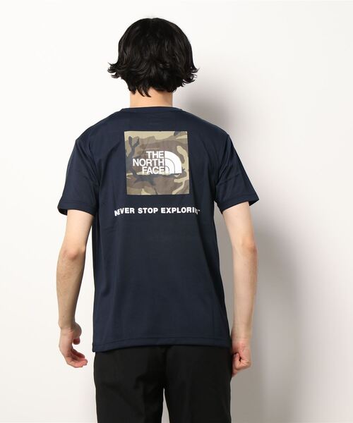 THE NORTH FACE（ザノースフェイス）の「THE NORTH FACE / ザ ノース フェイス S/S Square Camouflage Tee（Tシャツ/カットソー・メンズ・ホワイト/ブラック/ベージュ/ネイビー/グレー/オリーブ/ブルー・SMALL/MEDIUM/LARGE/X-LARGE）」の9枚目の写真