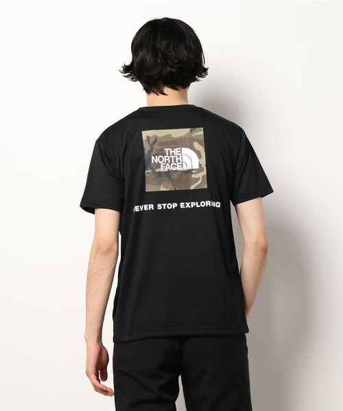 THE NORTH FACE（ザノースフェイス）の「THE NORTH FACE / ザ ノース フェイス S/S Square Camouflage Tee（Tシャツ/カットソー・メンズ・ホワイト/ブラック/ベージュ/ネイビー/グレー/オリーブ/ブルー・SMALL/MEDIUM/LARGE/X-LARGE）」の3枚目の写真