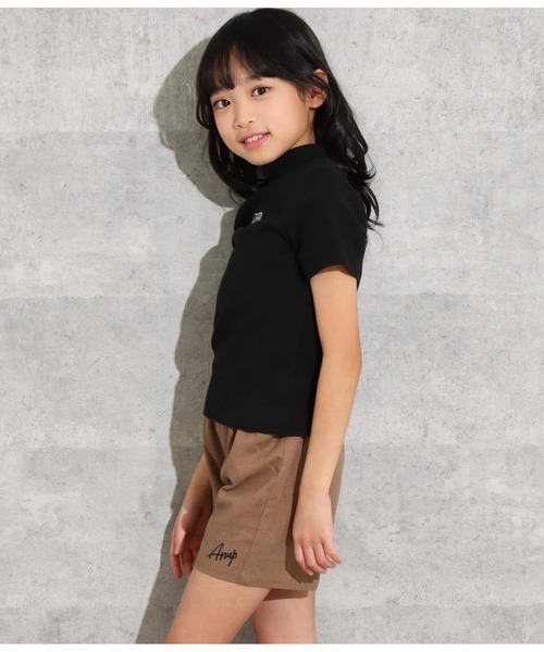 ANAP kids（アナップキッズ）の「リネン風セットアップ（シャツ/ブラウス・キッズ・アイボリー/ベージュ・130cm/110cm/120cm）」の9枚目の写真