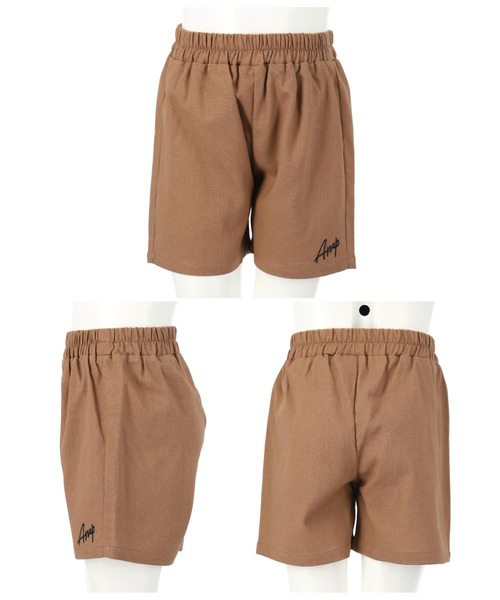 ANAP kids（アナップキッズ）の「リネン風セットアップ（シャツ/ブラウス・キッズ・アイボリー/ベージュ・130cm/110cm/120cm）」の15枚目の写真