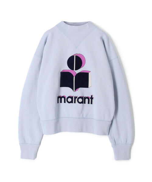 ISABEL MARANT（イザベルマラン）の「ISABEL MARANT ETOILE MOBY ロゴスエットプルオーバー（スウェット・レディース・ライトブルー/イエロー/ピンク・34/36）」の2枚目の写真