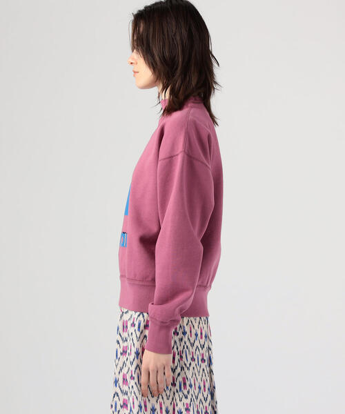 ISABEL MARANT（イザベルマラン）の「ISABEL MARANT ETOILE MOBY ロゴスエットプルオーバー（スウェット・レディース・ライトブルー/イエロー/ピンク・34/36）」の6枚目の写真