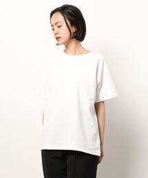 Samansa Mos2 | 【USAコットン】ベーシック半袖Tシャツ(Tシャツ/カットソー)