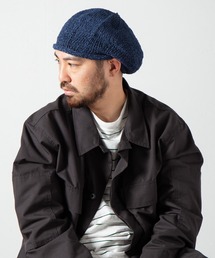 RACAL（ラカル）の「Japanese Paper Knit Tam Beret / 和紙混紡ニットタムベレー（ニットキャップ/ビーニー・メンズ）」