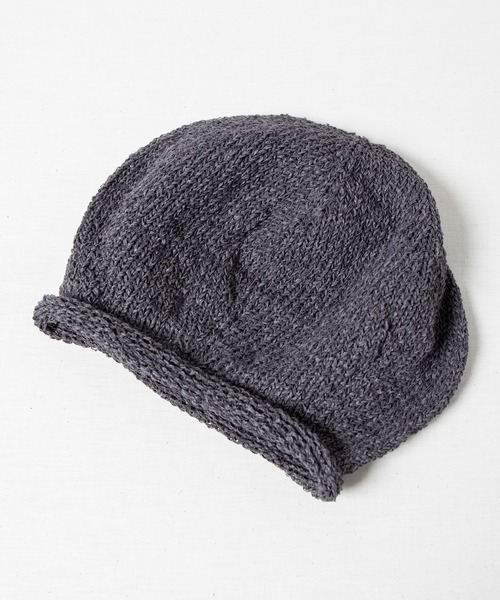 RACAL（ラカル）の「Japanese Paper Knit Tam Beret / 和紙混紡ニット