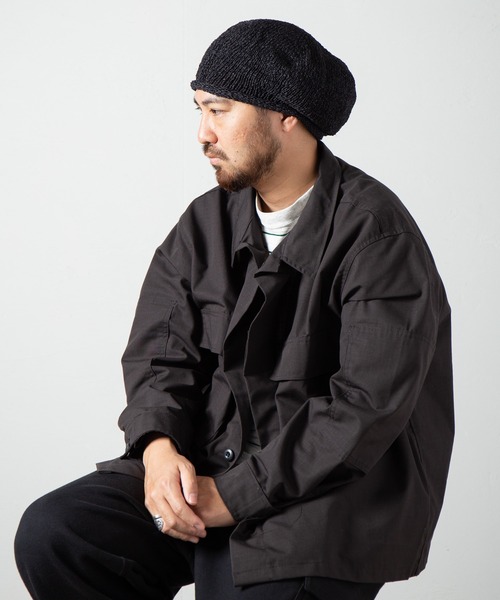 Racal KINT BERET ベレー帽 ラカル ニットベレー ブラック Racal
