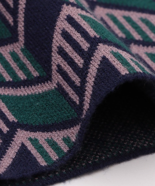 チチカカ（チチカカ）の「キカ柄ニットパンツ（その他パンツ・レディース・ブルー/ブラック/オレンジ・FREE）」の17枚目の写真