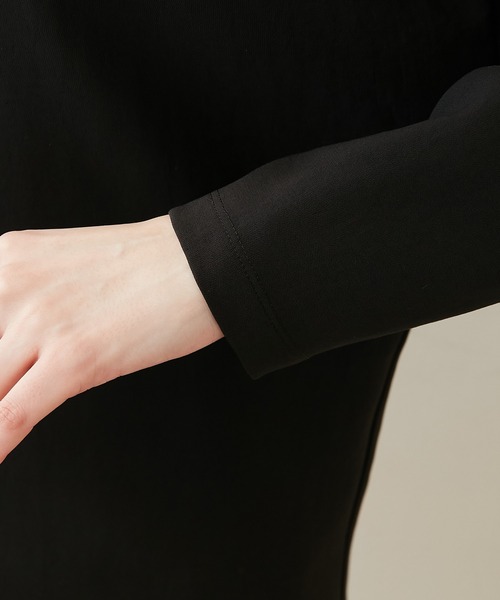 GALLARDAGALANTE(ガリャルダガランテ)の「ジャージードルマンブラウス(シャツ/ブラウス・レディース・オフホワイト/ブラック・FREE)」の21枚目の写真